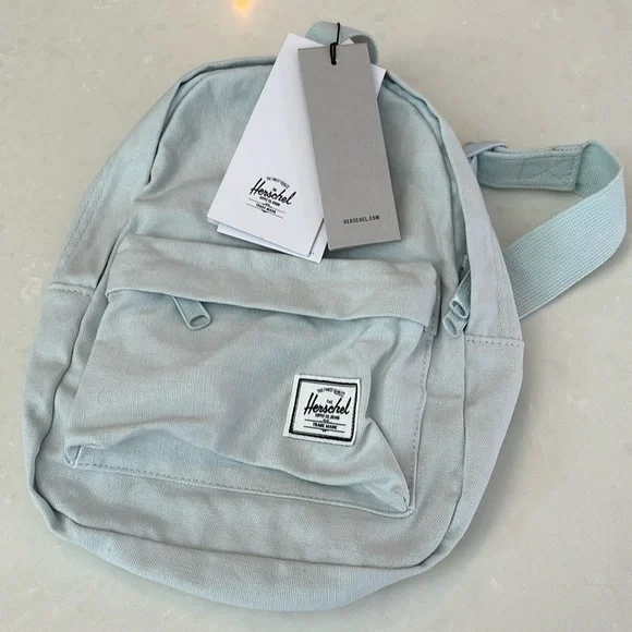 Herschel Supply Company | Accessories | Herschel Supply Co Classic Mini Backpack  Light Blue | Poshmark